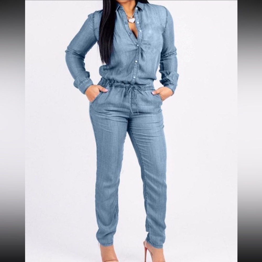 Denim Jumpsuit